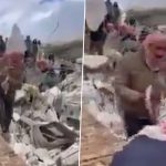 Earthquake in Syria: Newborn Miraculously Survives Strong Quake; Pulled Alive From Rubble (Watch Video)